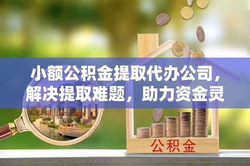 盐山小额公积金提取代办公司，解决提取难题，助力资金灵活使用