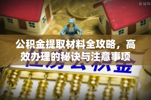 盐山公积金提取材料全攻略，高效办理的秘诀与注意事项
