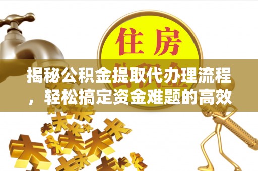 盐山揭秘公积金提取代办理流程，轻松搞定资金难题的高效方法