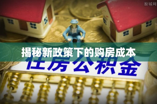 盐山揭秘新政策下的购房成本