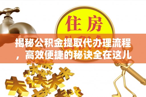 盐山揭秘公积金提取代办理流程，高效便捷的秘诀全在这儿