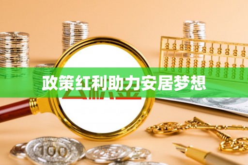 盐山政策红利助力安居梦想