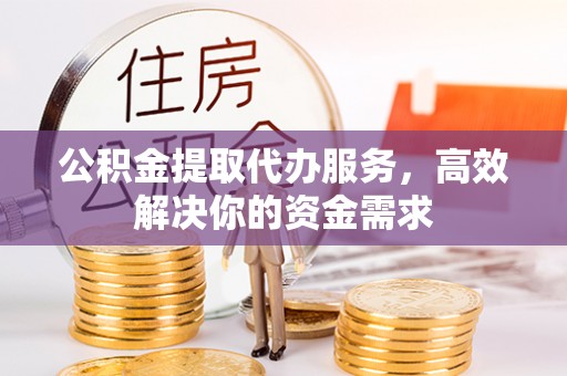 盐山公积金提取代办服务，高效解决你的资金需求
