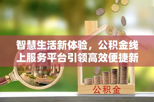 盐山智慧生活新体验，公积金线上服务平台引领高效便捷新时代