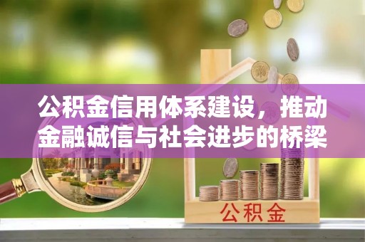 盐山公积金信用体系建设，推动金融诚信与社会进步的桥梁