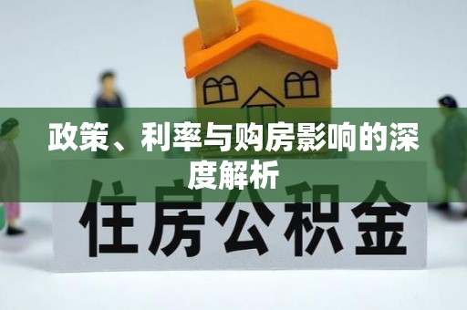 盐山政策、利率与购房影响的深度解析